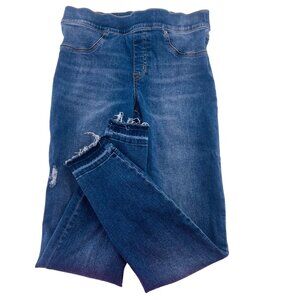 Spanx By Sara Blakely Women's‎ Medium Distressed Skinny Jeans
